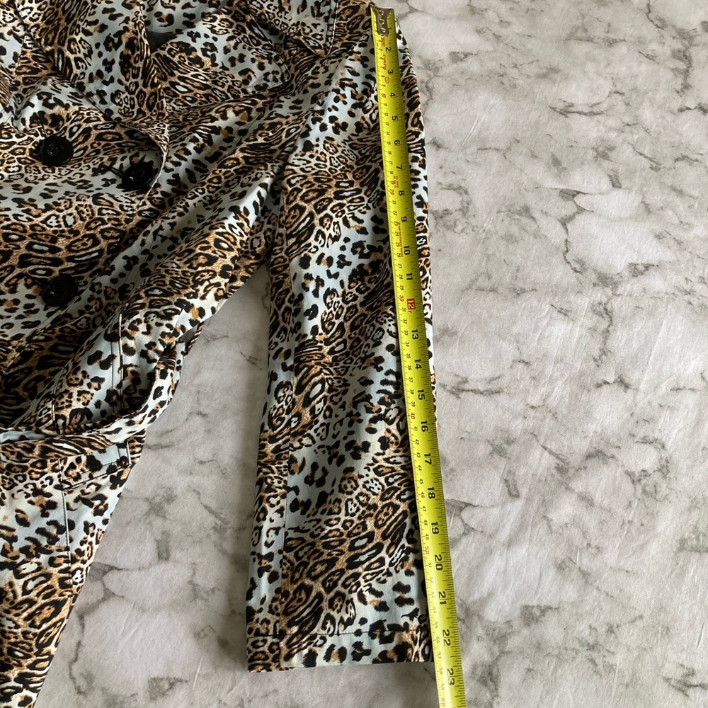 Jaclyn Smith fully lined jacket cheetah print size small - Picture 6 of 9